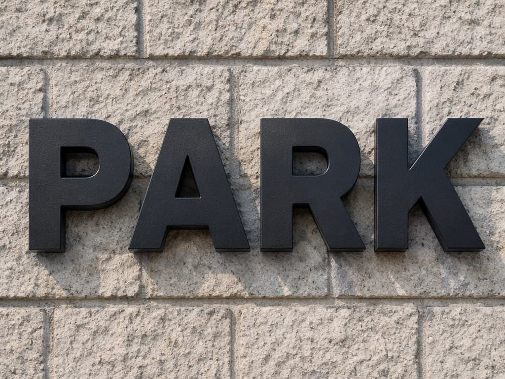 Dimensional Lettering — HDPE